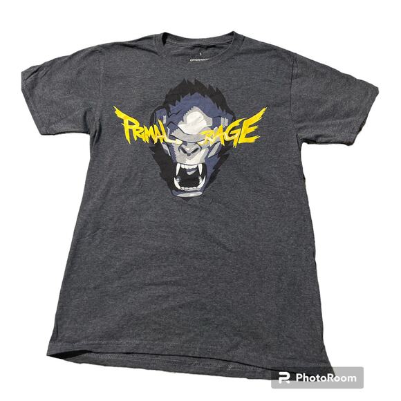 Overwatch Primal Rage Logo MENS T-shirt Small LOOT CRATE Exclusive 2017 - Picture 1 of 3